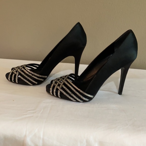 Ralph Lauren Rhinestone Heels - Picture 2 of 7